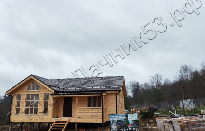 1 Каркасный дом Д-143, 10.5x9.5м, 98М², Московская область, Истринский район, деревня Бужарово (3)